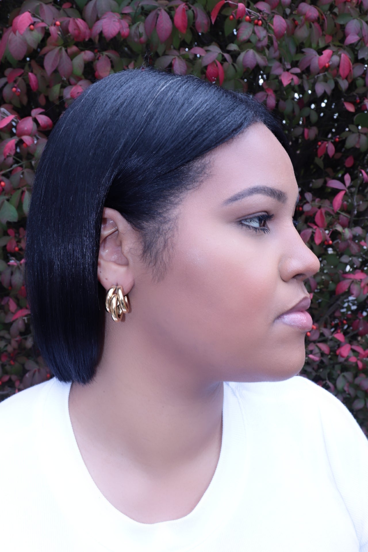 Triple Hoop Earrings